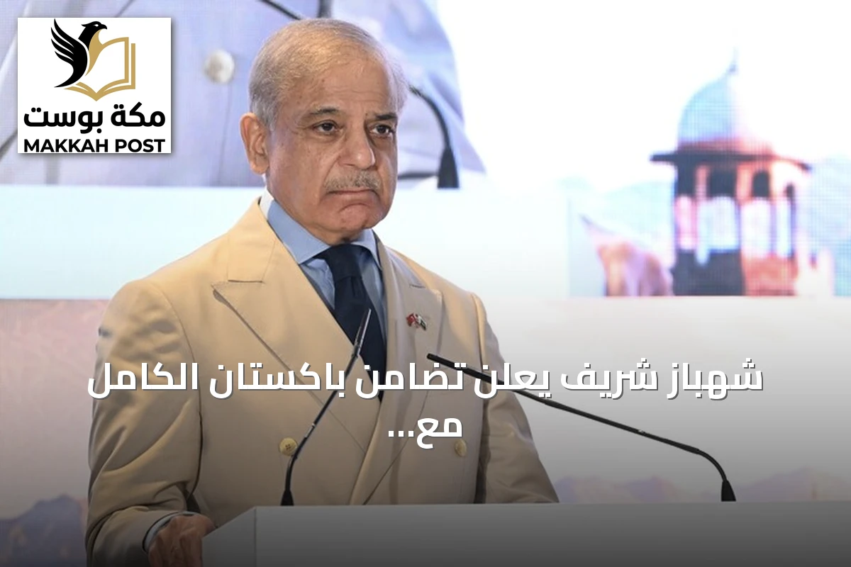شهباز شريف يعلن تضامن باكستان الكامل مع السعودية بعد هجمات الحوثي