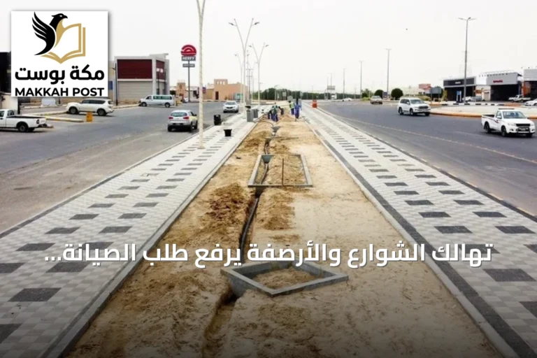 تهالك الشوارع والأرصفة يرفع طلب الصيانة في مناطق السعودية