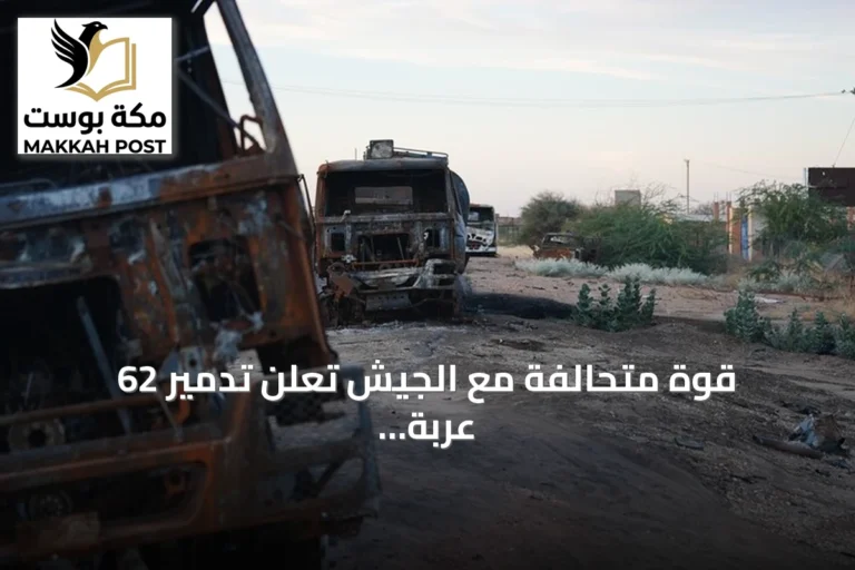 قوة متحالفة مع الجيش تعلن تدمير 62 عربة للدعم السريع واستيلاء على 54 أخرى بشمال كردفان