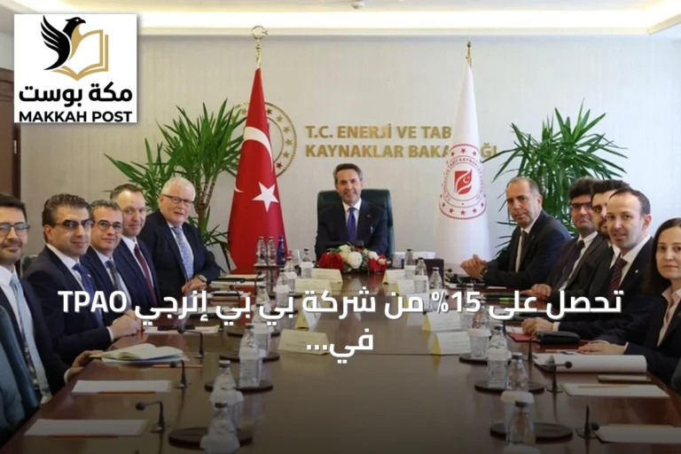TPAO تحصل على 15% من شركة بي بي إنرجي في كركوك عبر اتفاقية مع بي بي