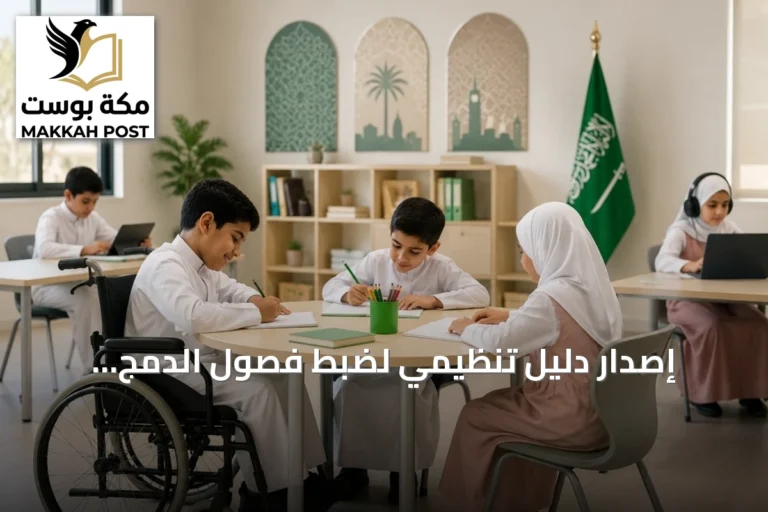 إصدار دليل تنظيمي لضبط فصول الدمج والخدمات المساندة لطلاب الإعاقة