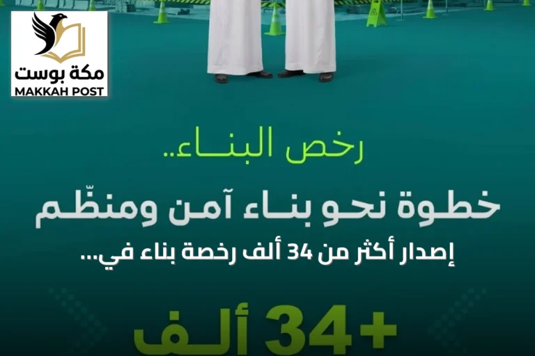 إصدار أكثر من 34 ألف رخصة بناء في السعودية خلال النصف الأول من 2026