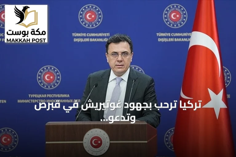 تركيا ترحب بجهود غوتيريش في قبرص وتدعو لحل قائم على المساواة