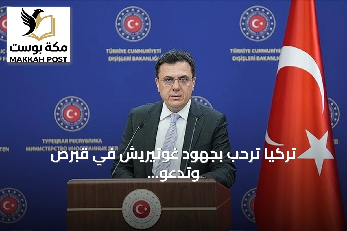 تركيا ترحب بجهود غوتيريش في قبرص وتدعو لحل قائم على المساواة