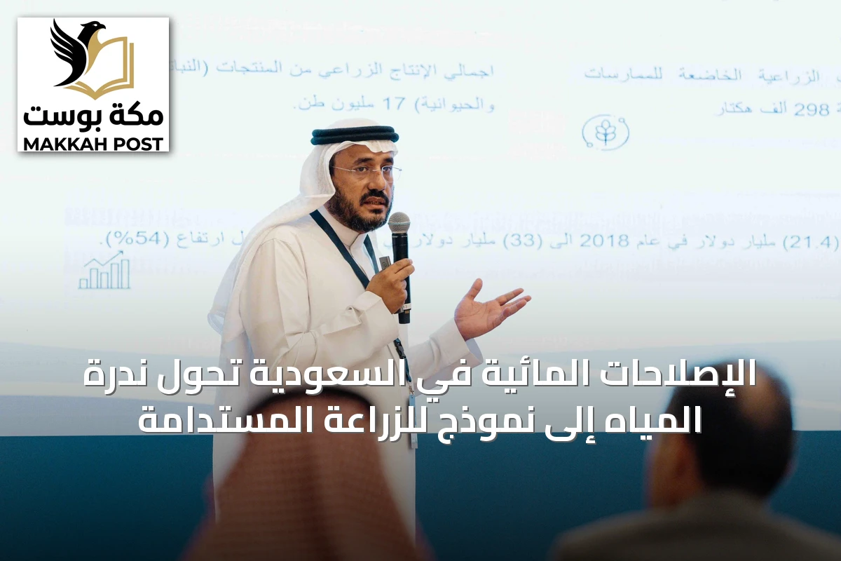 الإصلاحات المائية في السعودية تحول ندرة المياه إلى نموذج للزراعة المستدامة