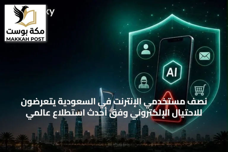 نصف مستخدمي الإنترنت في السعودية يتعرضون للاحتيال الإلكتروني وفق أحدث استطلاع عالمي