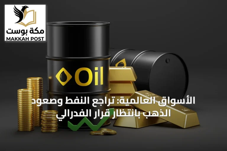 الأسواق العالمية: تراجع النفط وصعود الذهب بانتظار قرار الفدرالي