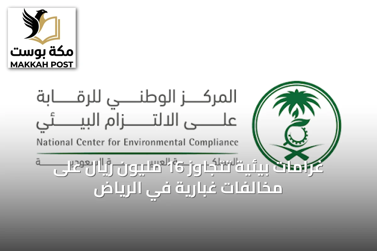 غرامات بيئية تتجاوز 16 مليون ريال على مخالفات غبارية في الرياض