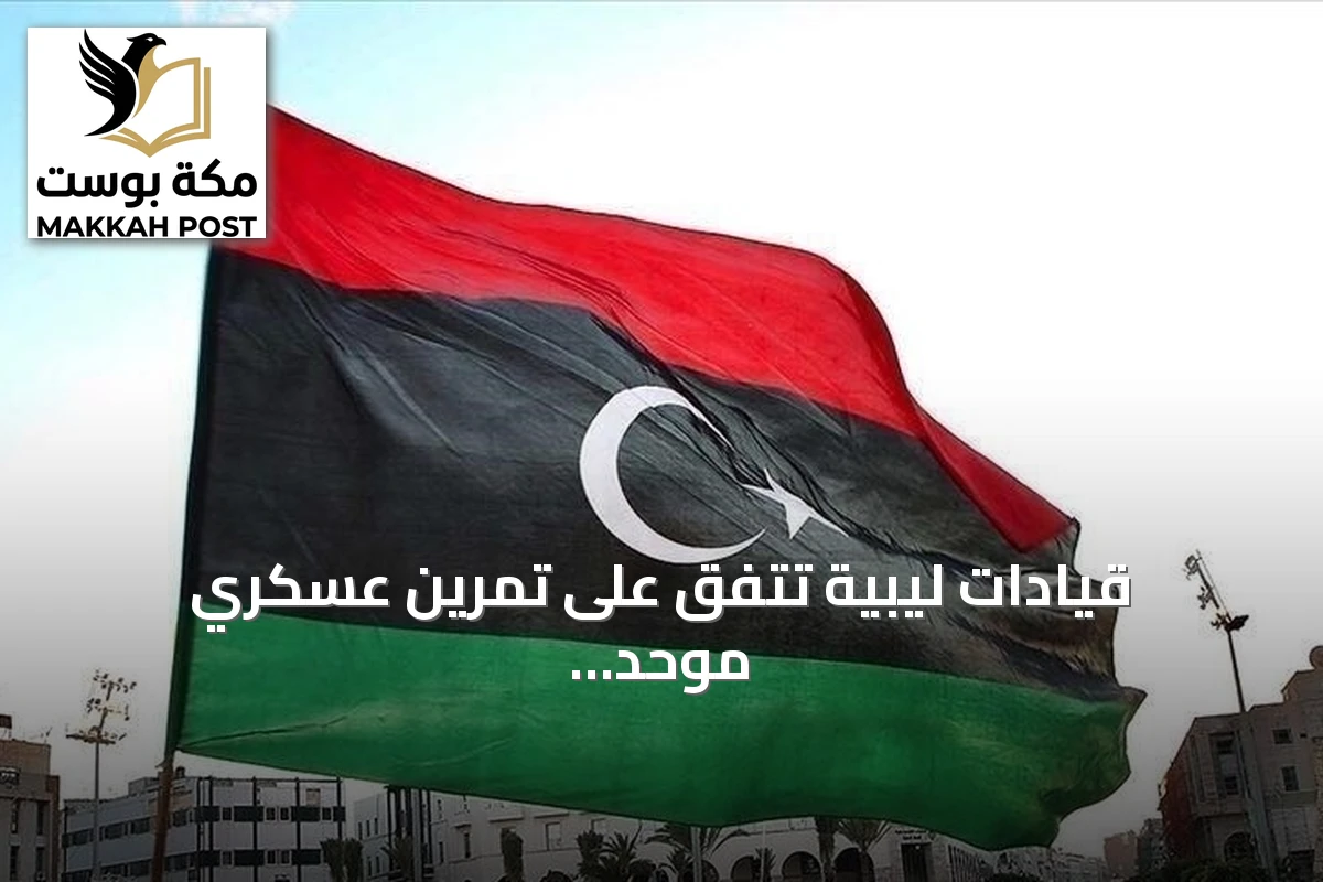 قيادات ليبية تتفق على تمرين عسكري موحد جنوب البلاد