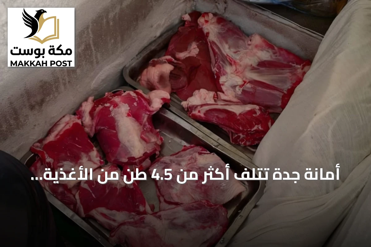 أمانة جدة تُتلف أكثر من 4.5 طن من الأغذية غير الصالحة وتغلق خمسة مواقع عشوائية في الفيصلية
