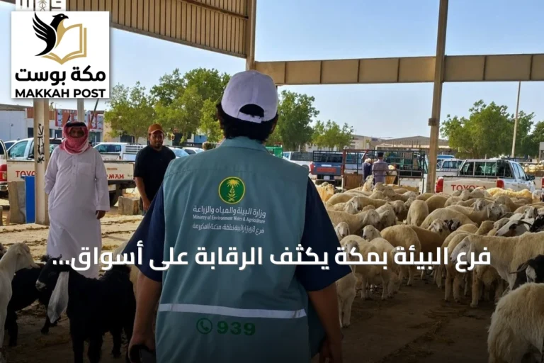 فرع البيئة بمكة يكثف الرقابة على أسواق الماشية لضمان السلامة الغذائية
