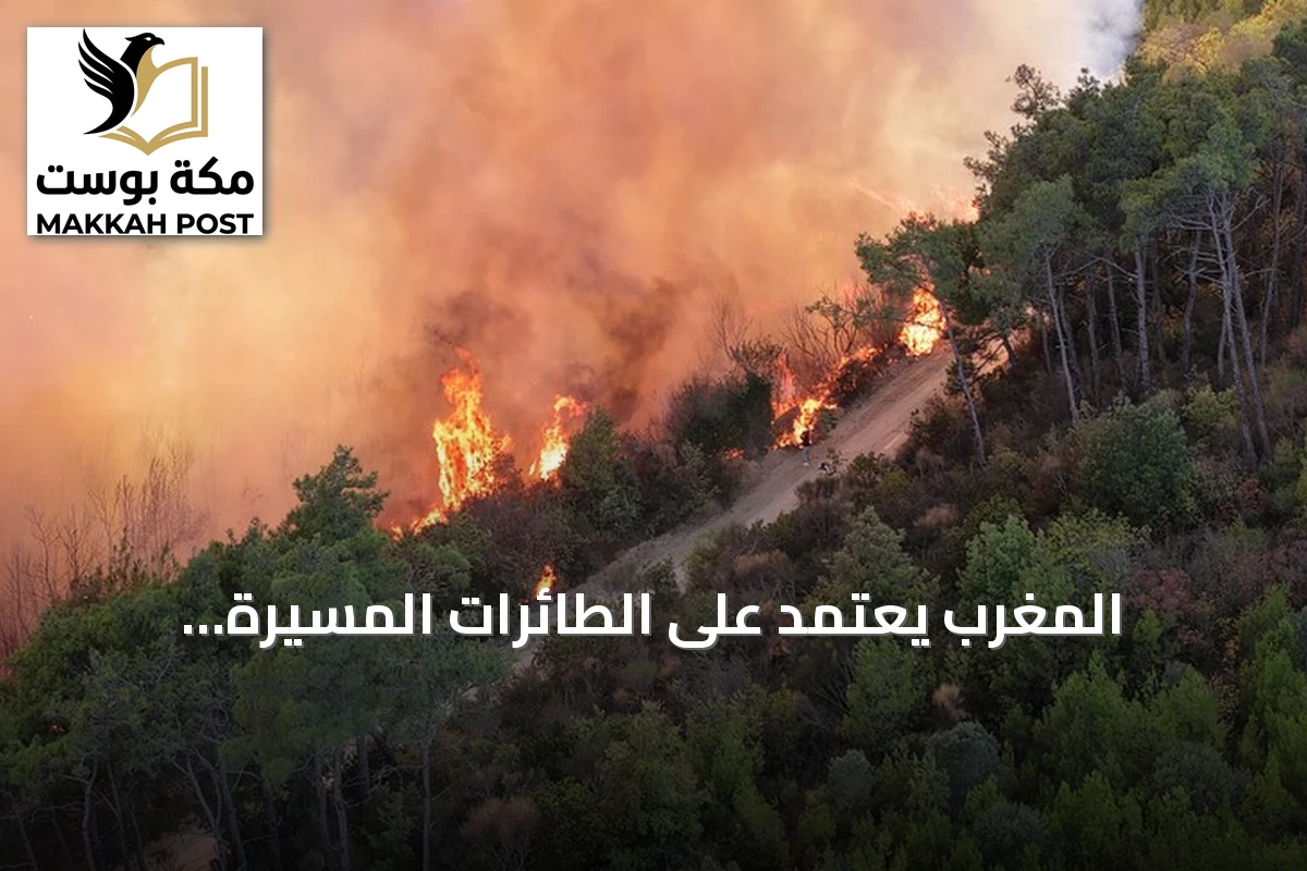 المغرب يعتمد على الطائرات المسيّرة والإنذار المبكر لمواجهة حرائق الغابات