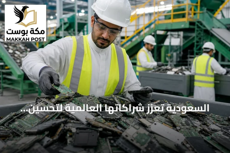السعودية تُعزز شراكاتها العالمية لتحسين إدارة النفايات الإلكترونية ودعم الاقتصاد الدائري