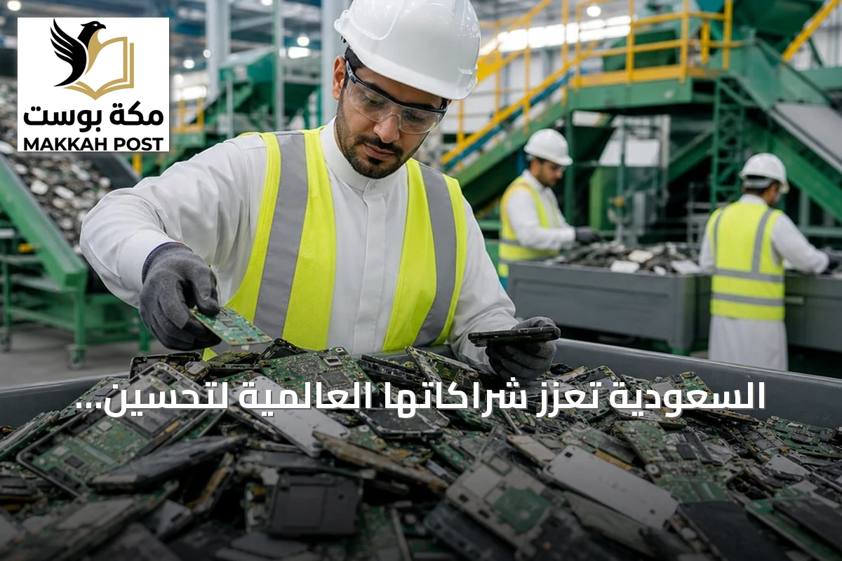 السعودية تُعزز شراكاتها العالمية لتحسين إدارة النفايات الإلكترونية ودعم الاقتصاد الدائري