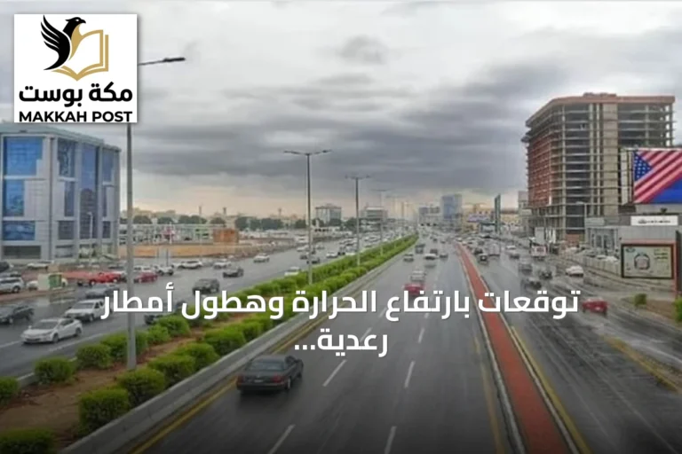 توقعات بارتفاع الحرارة وهطول أمطار رعدية مع رياح نشطة في مناطق سعودية