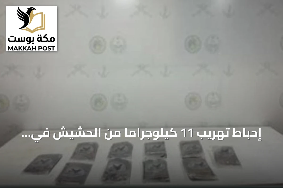 إحباط تهريب 11 كيلوجرامًا من الحشيش في قطاع الربوعة بمنطقة عسير