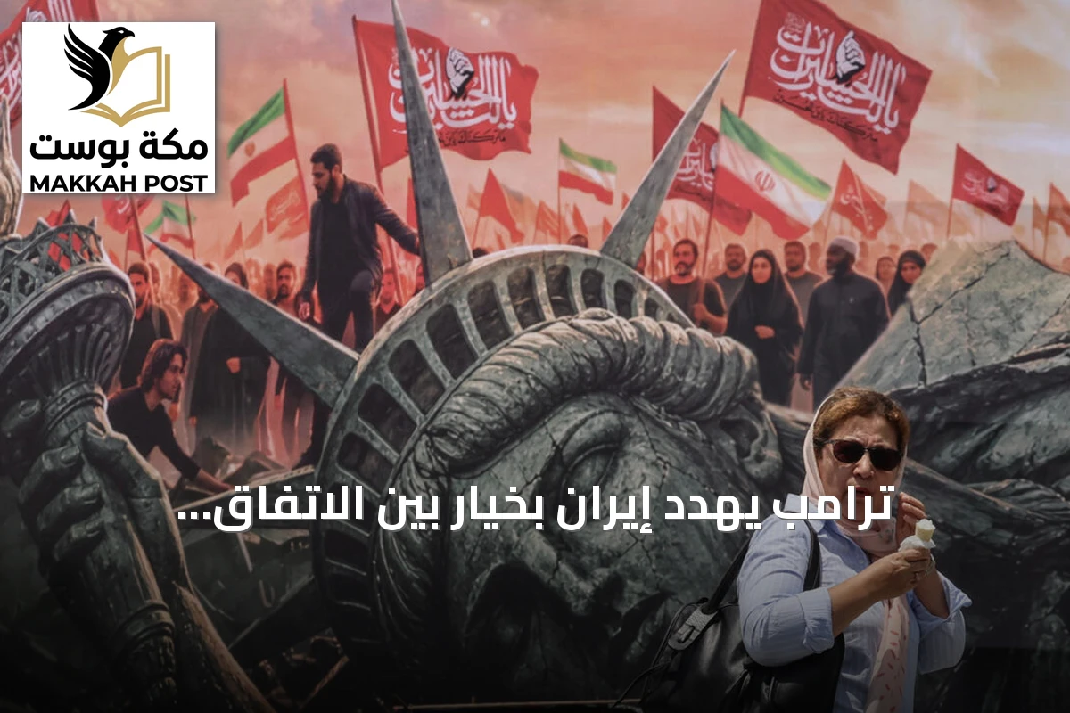 ترامب يهدد إيران بخيار بين الاتفاق والاستسلام الكامل بينما ترتفع أسعار النفط وتتعرض سفينة شحن لهجوم في مضيق هرمز