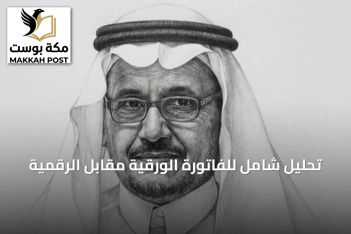 تحليل شامل للفاتورة الورقية مقابل الرقمية