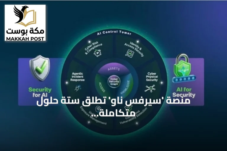 منصة 'سيرفس ناو' تطلق ستة حلول متكاملة للأمن السيبراني مدعومة بالذكاء الاصطناعي الوكيلي