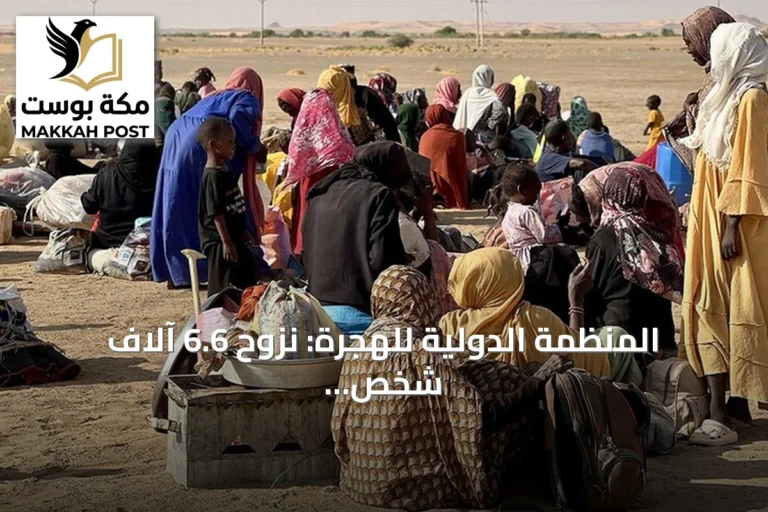 المنظمة الدولية للهجرة: نزوح 6.6 آلاف شخص من 11 قرية في غرب دارفور بسبب الاشتباكات