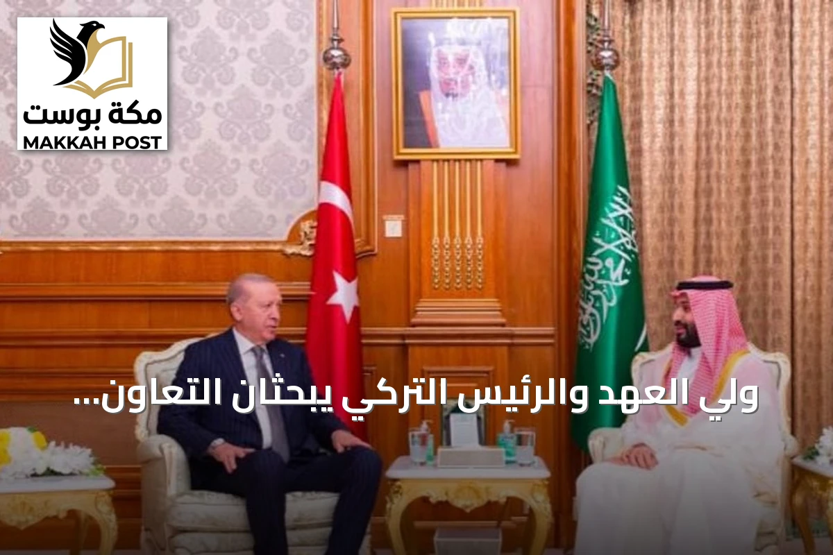 ولي العهد والرئيس التركي يبحثان التعاون المشترك في قمة مكة