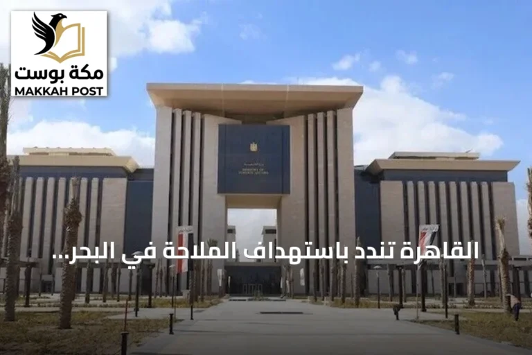 القاهرة تندد باستهداف الملاحة في البحر الأحمر وتنفي تسجيل سفينة تعرضت لهجوم