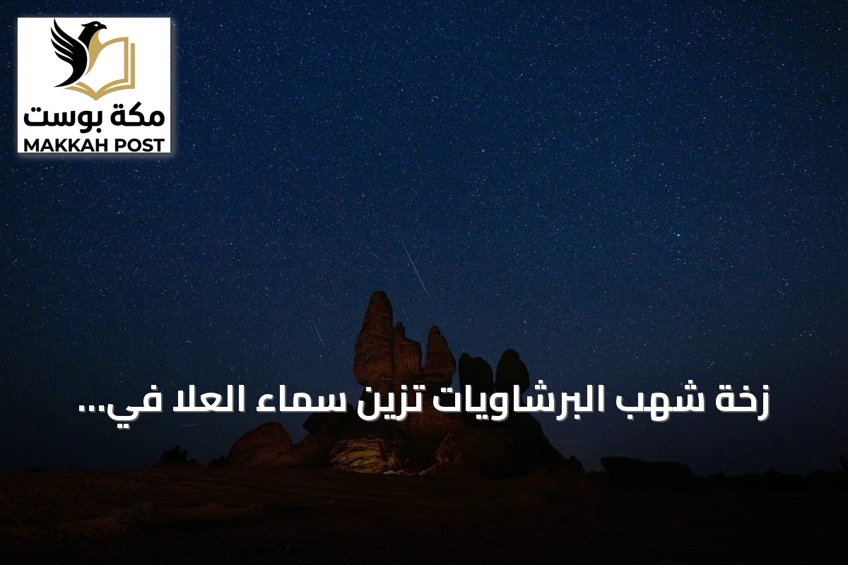 زخة شهب البرشاويات تزيّن سماء العُلا في ذروتها السنوية
