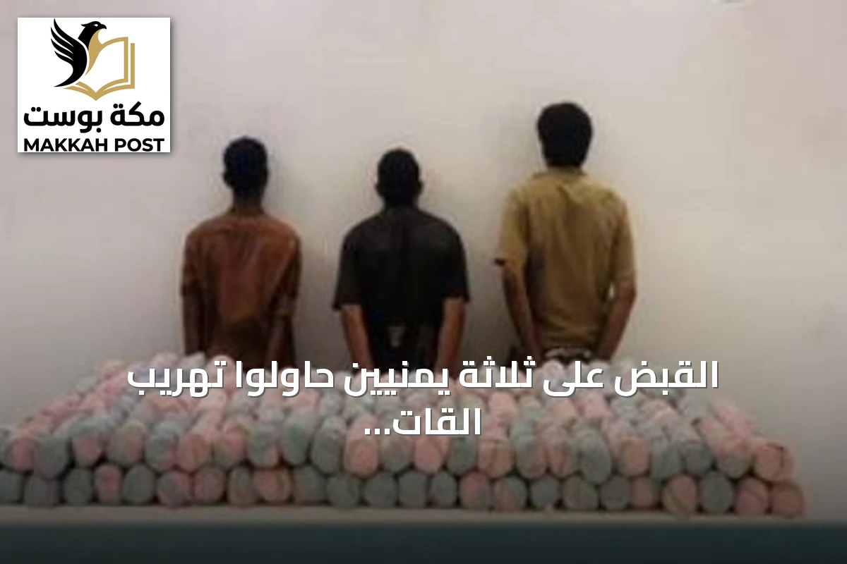 القبض على ثلاثة يمنيين حاولوا تهريب القات في جازان