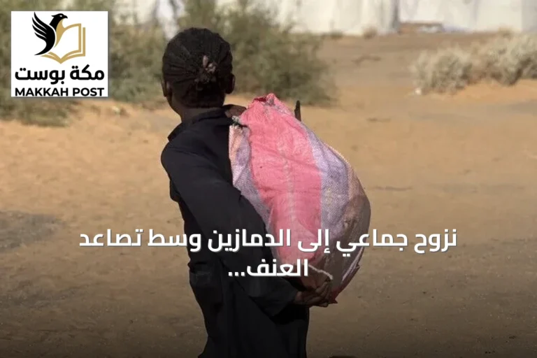 نزوح جماعي إلى الدمازين وسط تصاعد العنف في النيل الأزرق