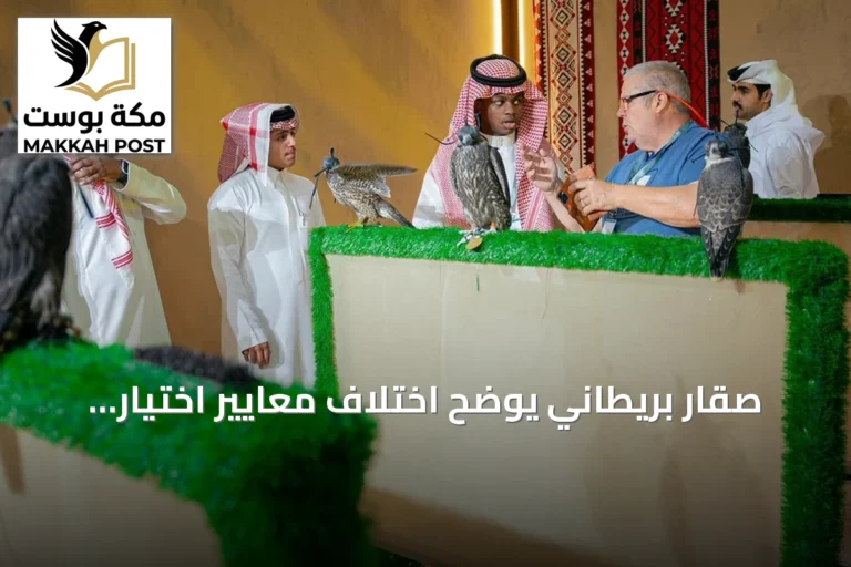 صقار بريطاني يوضح اختلاف معايير اختيار الصقور للصيد والإنتاج في المزاد الدولي بالرياض 2026