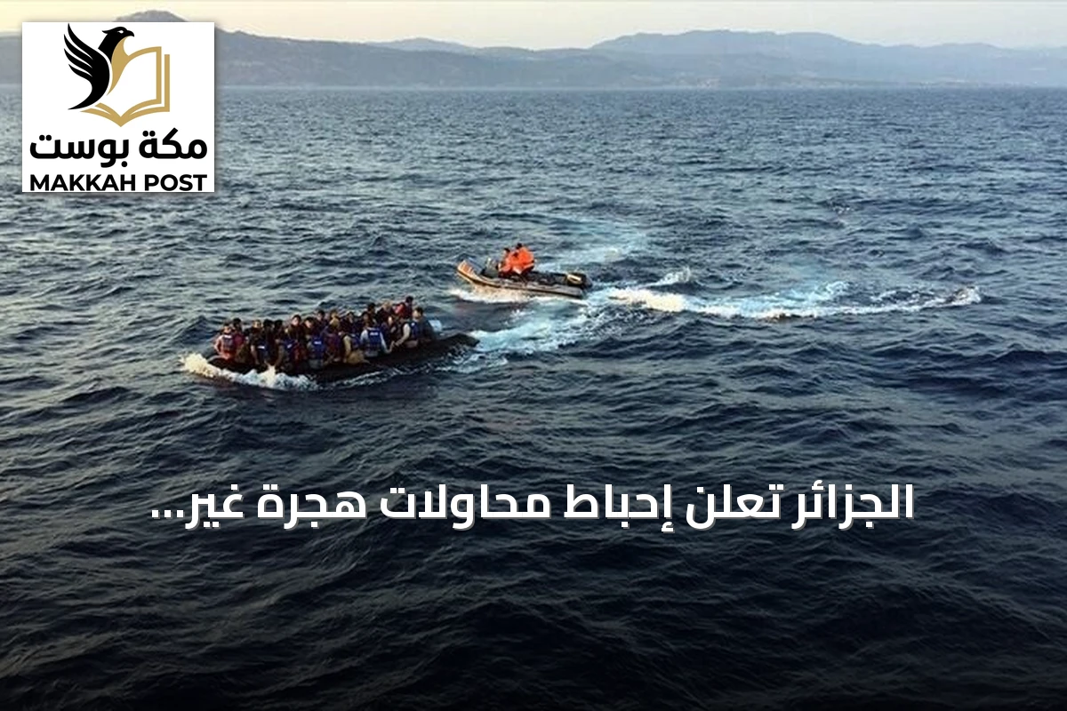 الجزائر تعلن إحباط محاولات هجرة غير نظامية لـ223 شخصاً نحو أوروبا