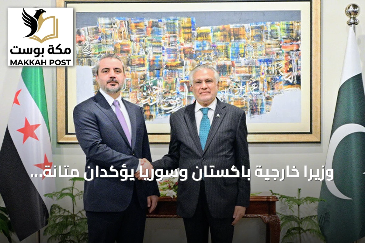 وزيرا خارجية باكستان وسوريا يؤكدان متانة العلاقات الأخوية ويعززان التعاون الثنائي