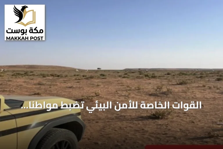 القوات الخاصة للأمن البيئي تضبط مواطنًا لرعي 15 متنًا من الإبل في محمية الملك عبدالعزيز الملكية وتطبق العقوبة