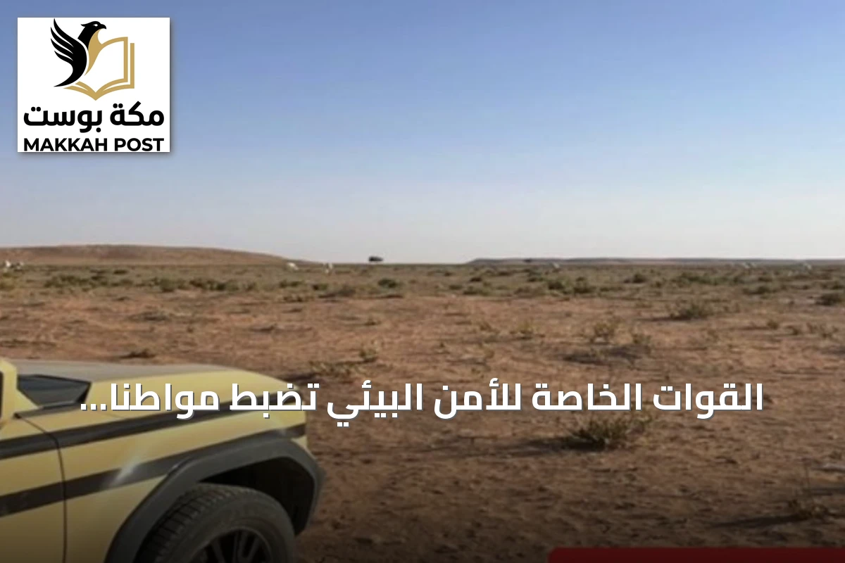 القوات الخاصة للأمن البيئي تضبط مواطنًا لرعي 15 متنًا من الإبل في محمية الملك عبدالعزيز الملكية وتطبق العقوبة