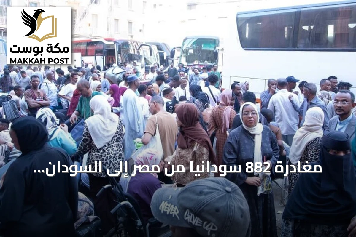 مغادرة 882 سودانيًا من مصر إلى السودان ضمن إطار العودة الطوعية