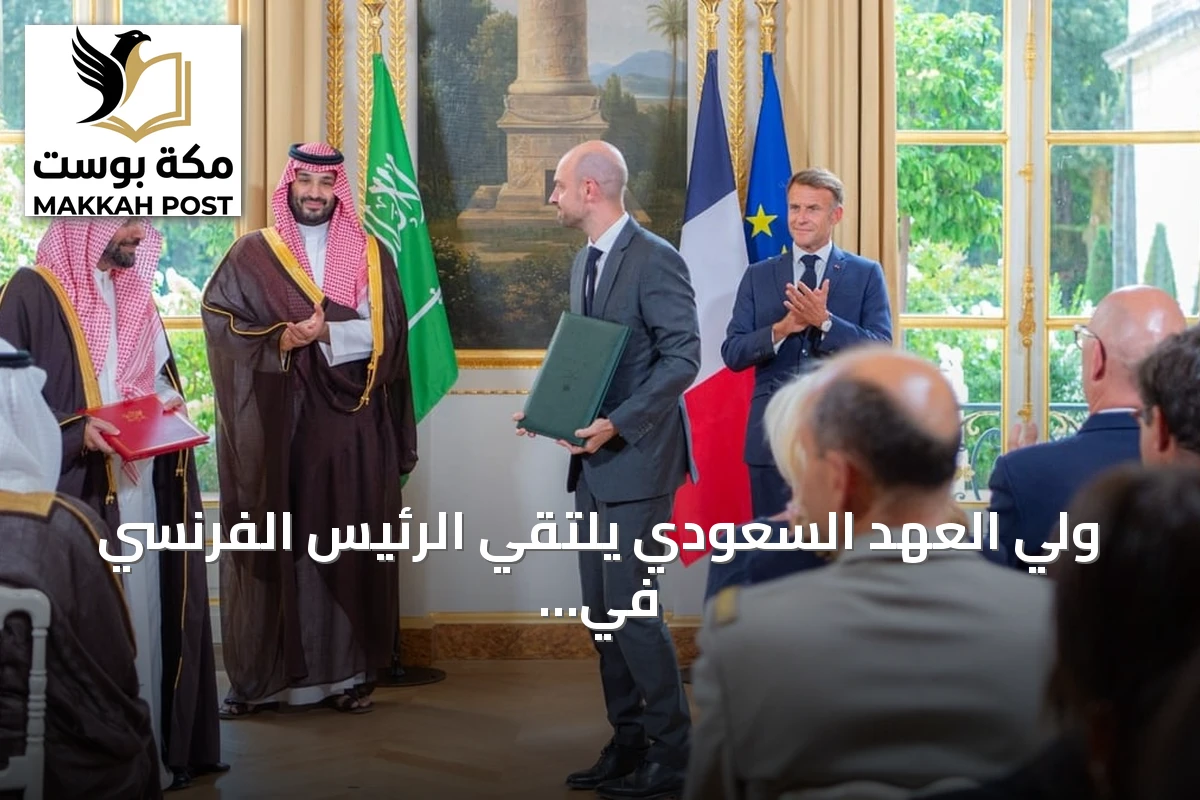 ولي العهد السعودي يلتقي الرئيس الفرنسي في باريس ويترأسان أول اجتماع لمجلس الشراكة الاستراتيجي