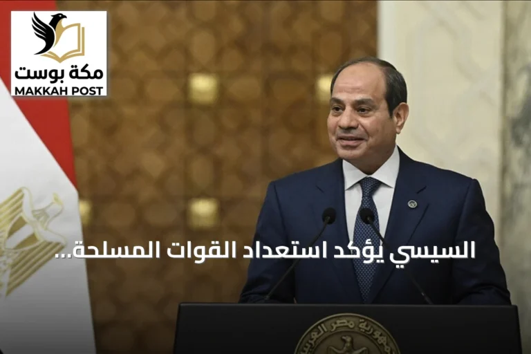 السيسي يؤكد استعداد القوات المسلحة المصرية لمواجهة أي تهديد خارجي