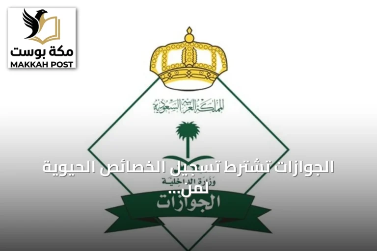 الجوازات تشترط تسجيل الخصائص الحيوية لمن تجاوزوا العاشرة لإصدار وتجديد جواز السفر
