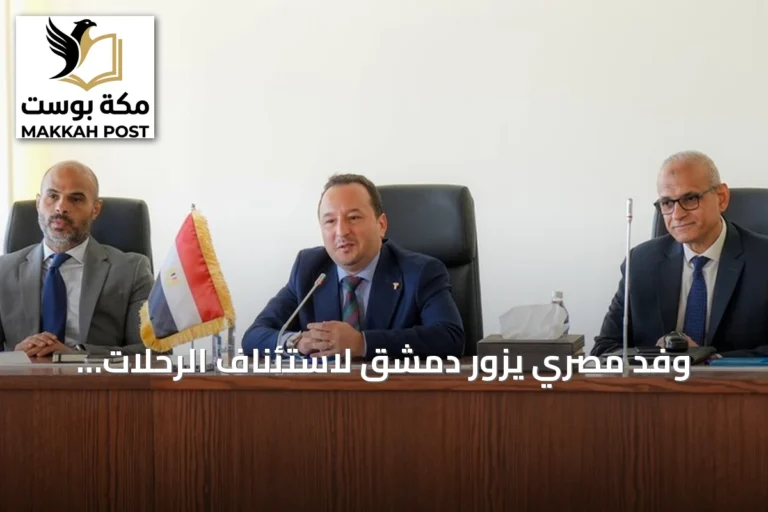 وفد مصري يزور دمشق لاستئناف الرحلات الجوية المباشرة