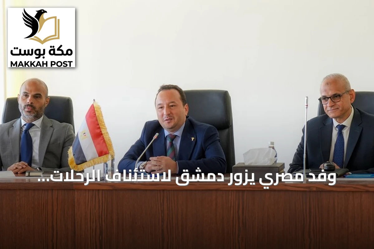 وفد مصري يزور دمشق لاستئناف الرحلات الجوية المباشرة