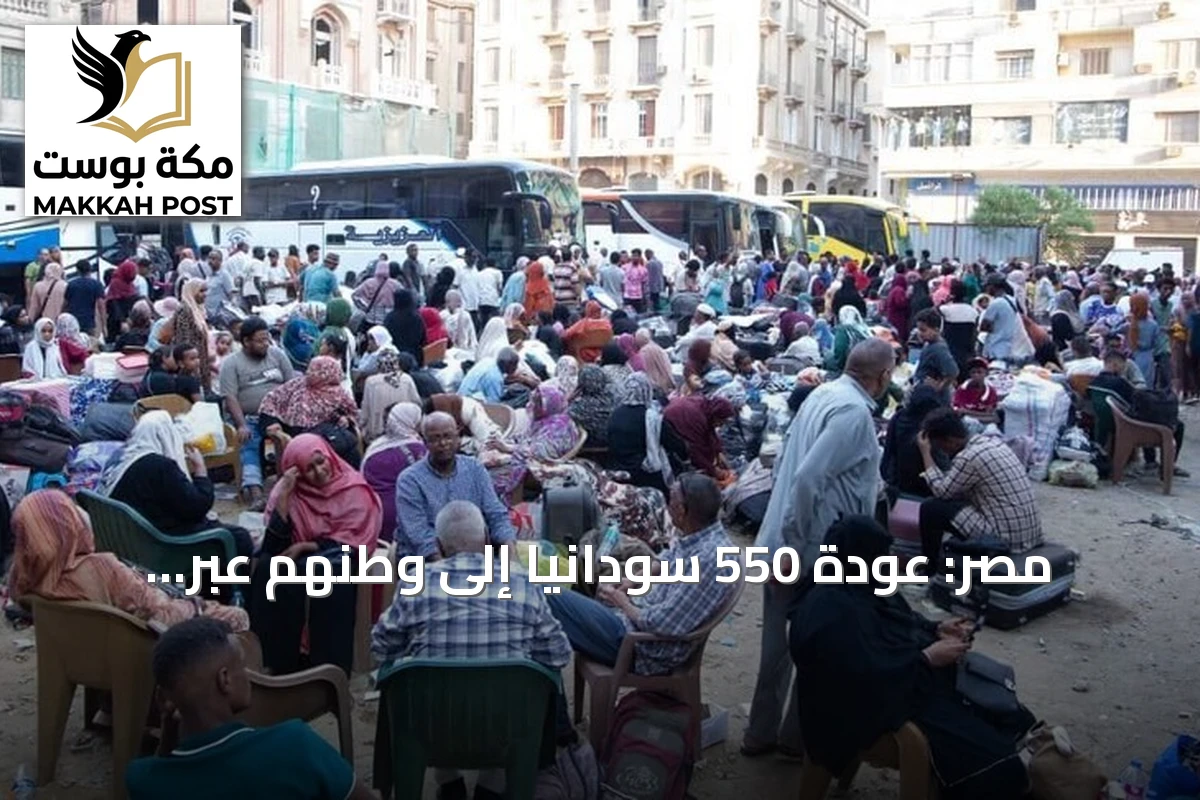 مصر: عودة 550 سودانيا إلى وطنهم عبر برنامج العودة الطوعية