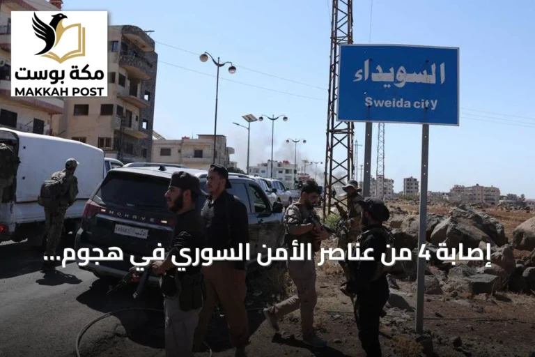 إصابة 4 من عناصر الأمن السوري في هجوم مسلح بريف السويداء