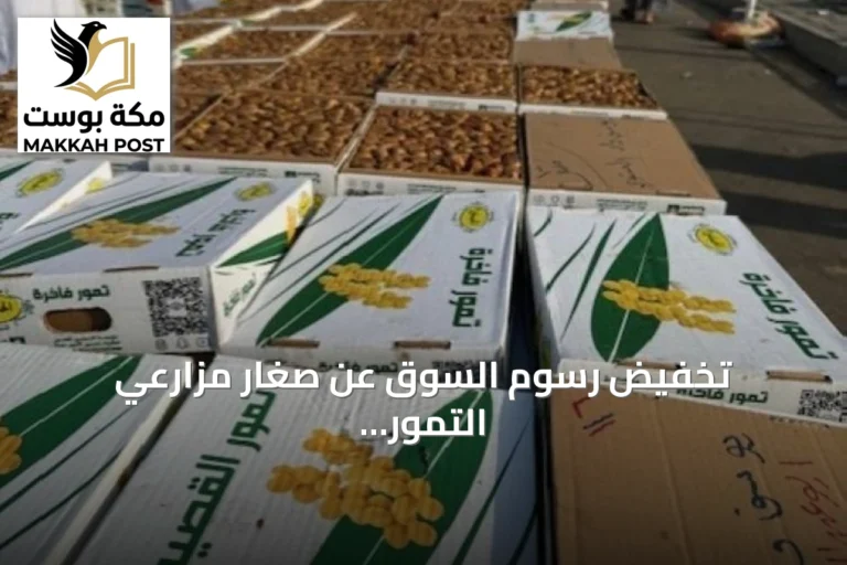 تخفيض رسوم السوق عن صغار مزارعي التمور ودعم تدريب الشباب عبر الجمعيات