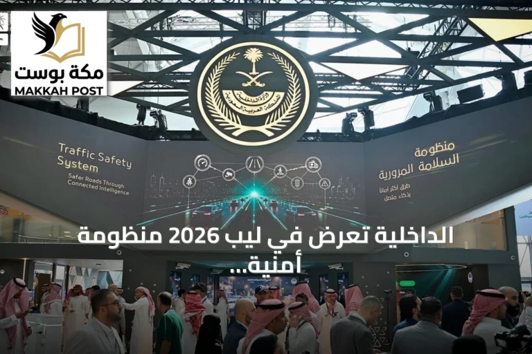 الداخلية تعرض في ليب 2026 منظومة أمنية متكاملة بـ36 خدمة ومشروعاً
