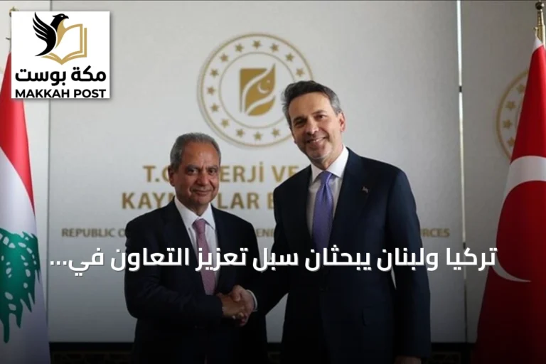 تركيا ولبنان يبحثان سبل تعزيز التعاون في مجال الطاقة