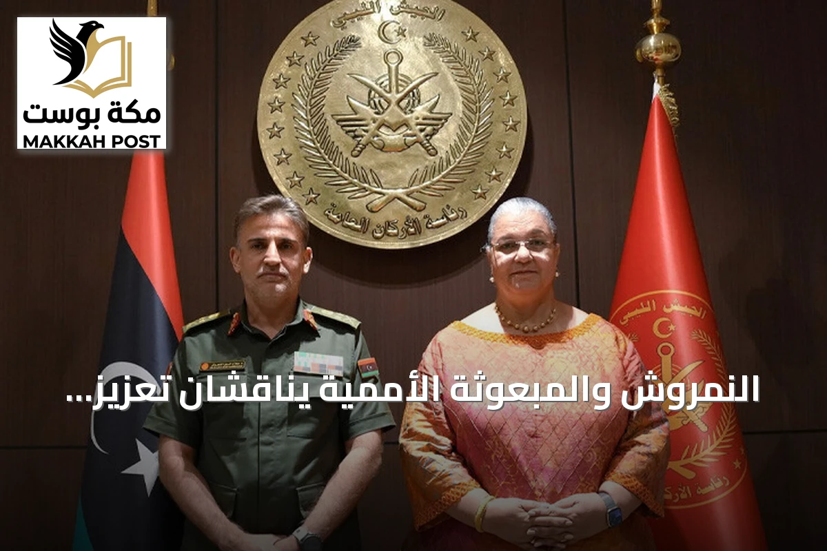 النمروش والمبعوثة الأممية يناقشان تعزيز مسار توحيد المؤسسة العسكرية الليبية