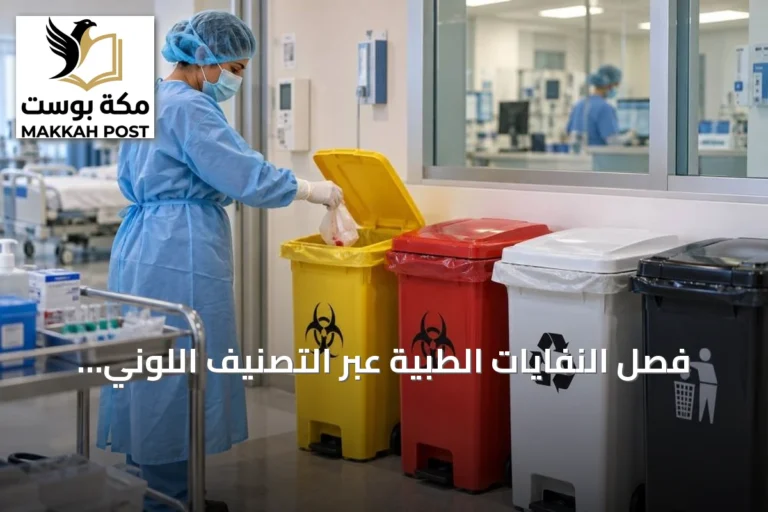 فصل النفايات الطبية عبر التصنيف اللوني.. ضوابط شاملة من المصدر حتى التخلص