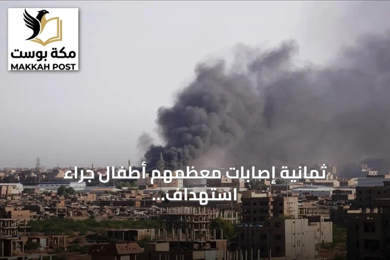 ثمانية إصابات معظمهم أطفال جراء استهداف طائرة مسيرة للدعم السريع في الخرطوم