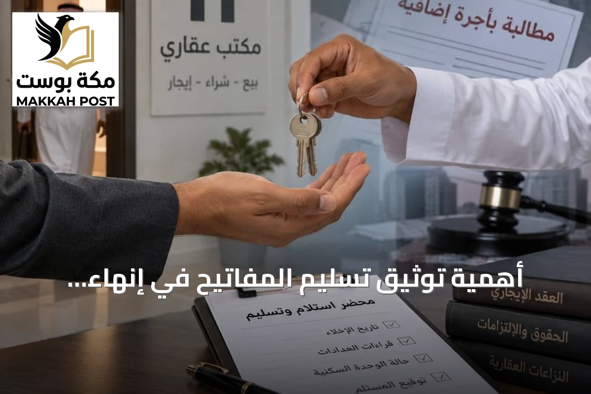 أهمية توثيق تسليم المفاتيح في إنهاء الالتزامات الإيجارية