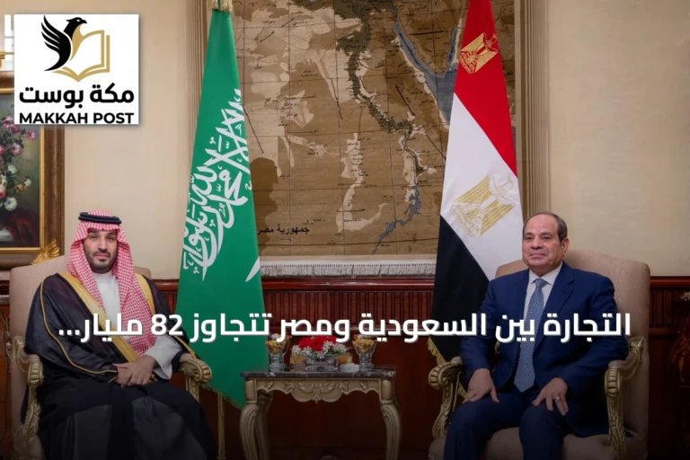 التجارة بين السعودية ومصر تتجاوز 82 مليار دولار في نصف عقد